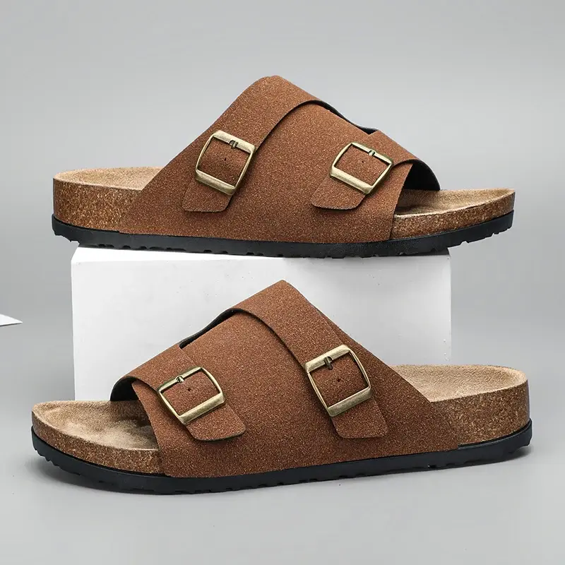 Replicas Luxury Brands Shoes for Men 2024 Men's Dad Sandals Man Summer 2024 Platform Sandals. Slipers Mens Soft Sandles Slippers