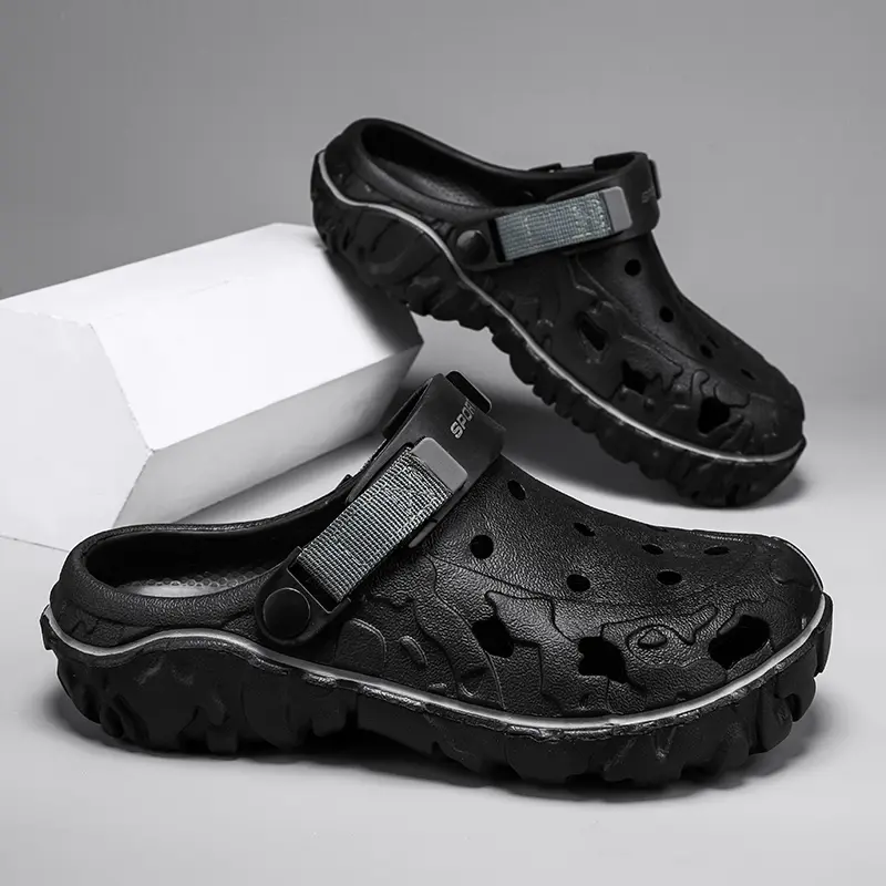 2025 Factory Cheap EVA Men's Clogs Shoes Lightweight Wholesale Plastic Clog Men Beach Working Sandals With Men Clogs&Mules