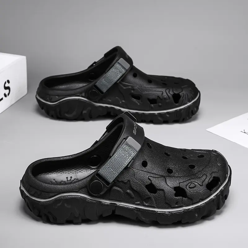 2025 Factory Cheap EVA Men's Clogs Shoes Lightweight Wholesale Plastic Clog Men Beach Working Sandals With Men Clogs&Mules