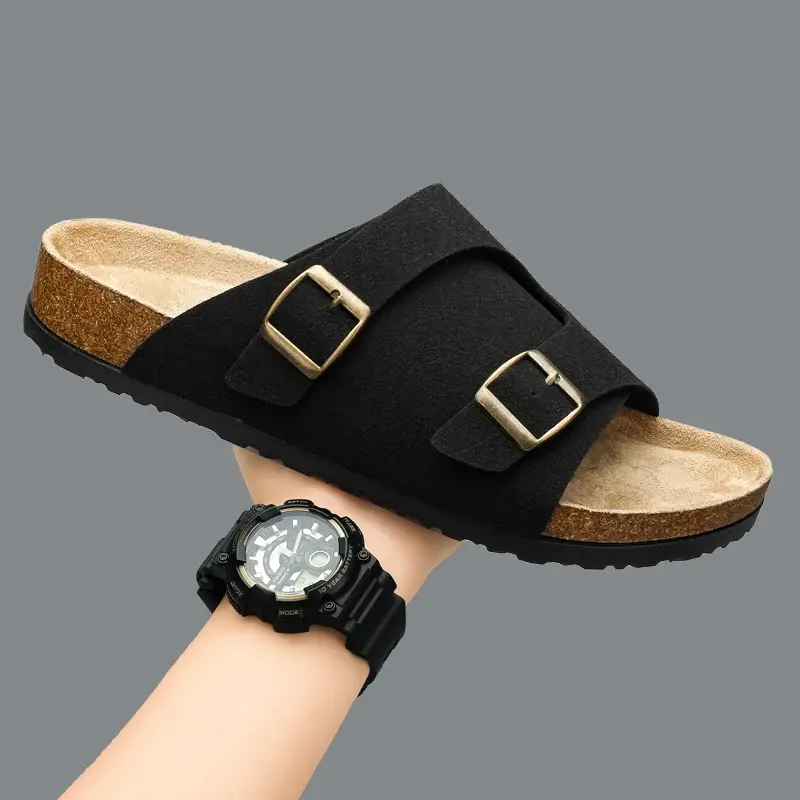 Replicas Luxury Brands Shoes for Men 2024 Men's Dad Sandals Man Summer 2024 Platform Sandals. Slipers Mens Soft Sandles Slippers