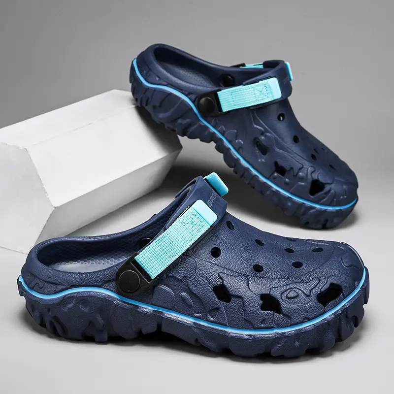 2025 Factory Cheap EVA Men's Clogs Shoes Lightweight Wholesale Plastic Clog Men Beach Working Sandals With Men Clogs&Mules