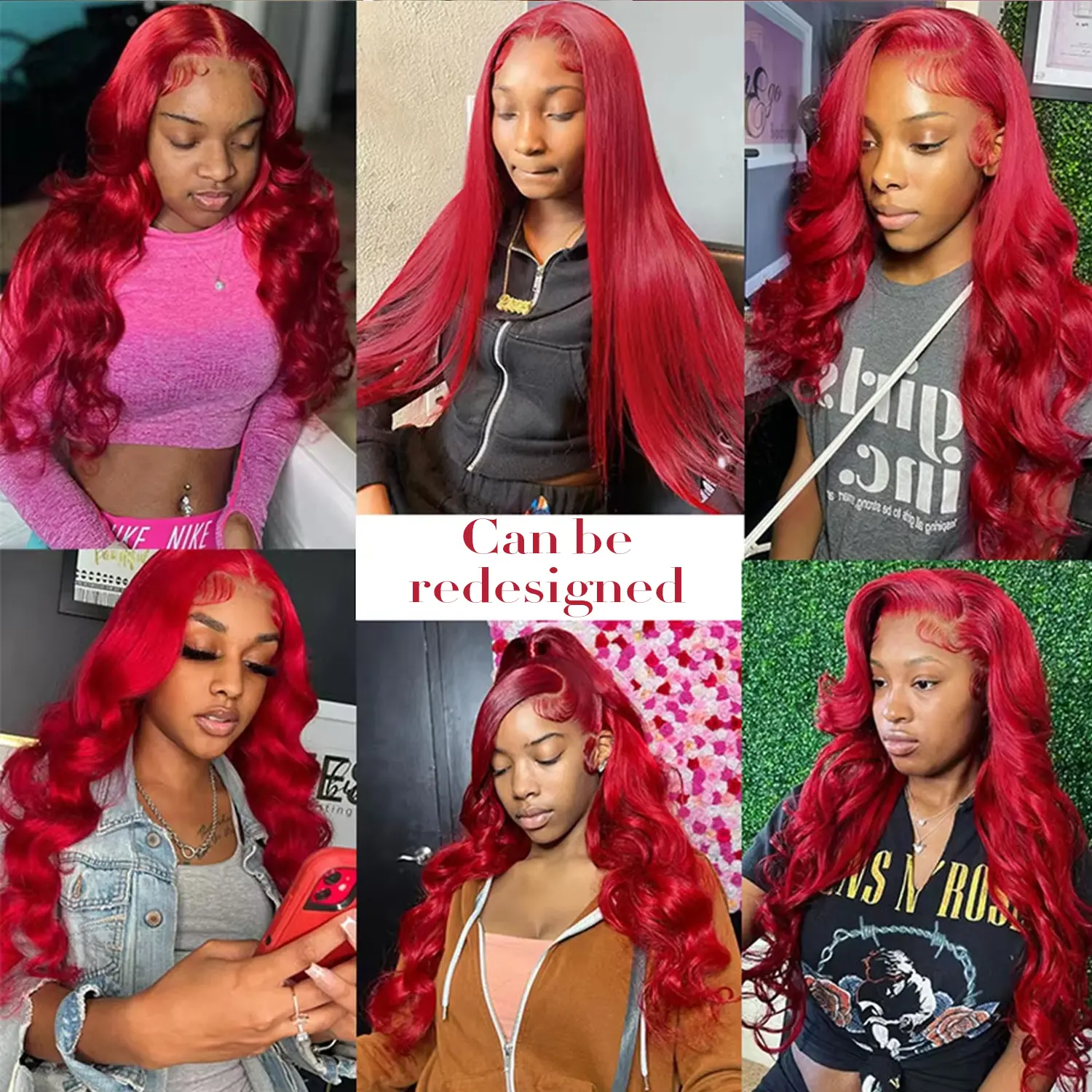 34 38 Inch Hd Deep Wave13x6 Lace Front Human Hair red Color Wig  210% 13x4 Brazil real hairCurly Frontal Wigs For Blacks Women