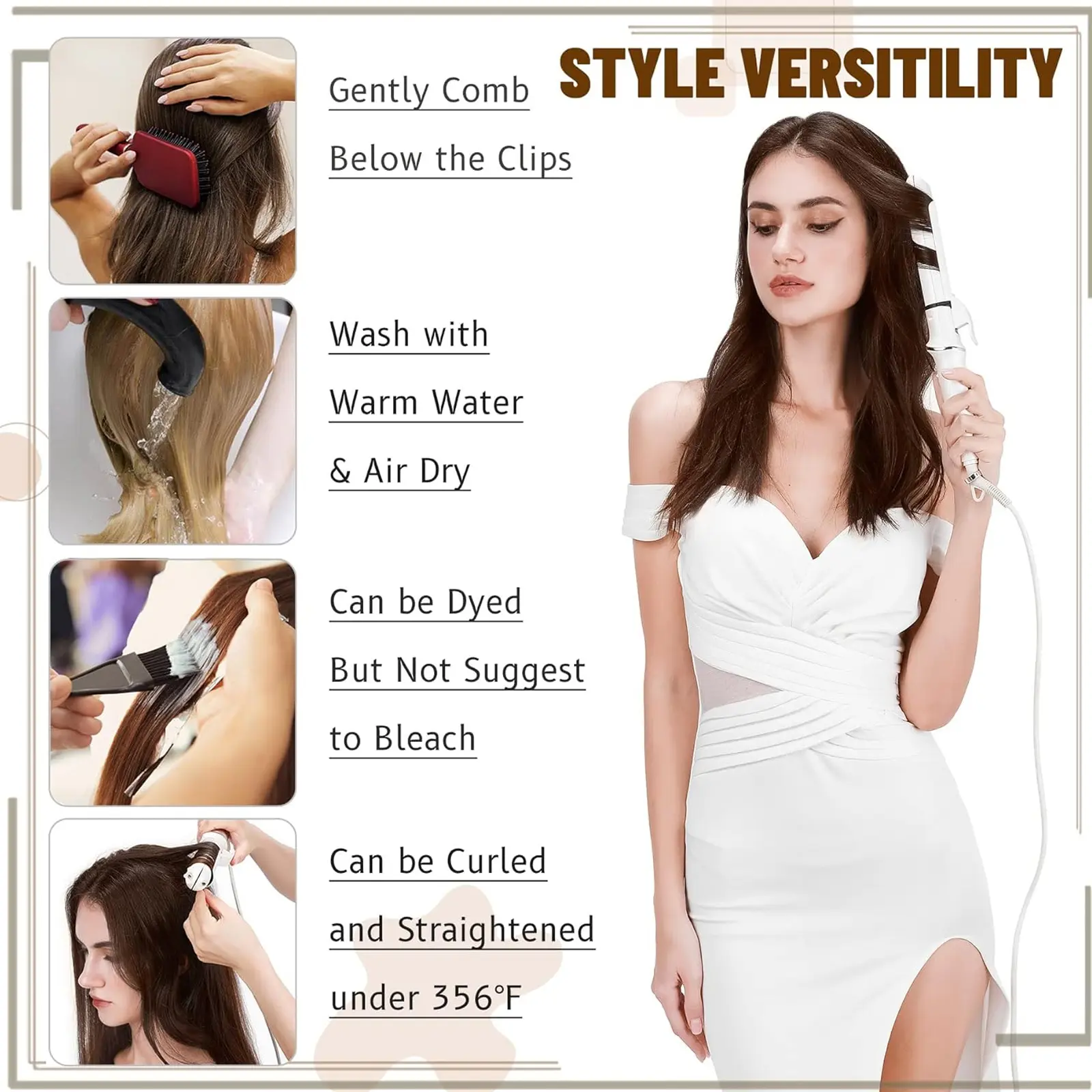 100% Real Hair Clip In Hair Extensions 8Pcs #99J Straight Lace Clip In Human Extensions Hair For Women