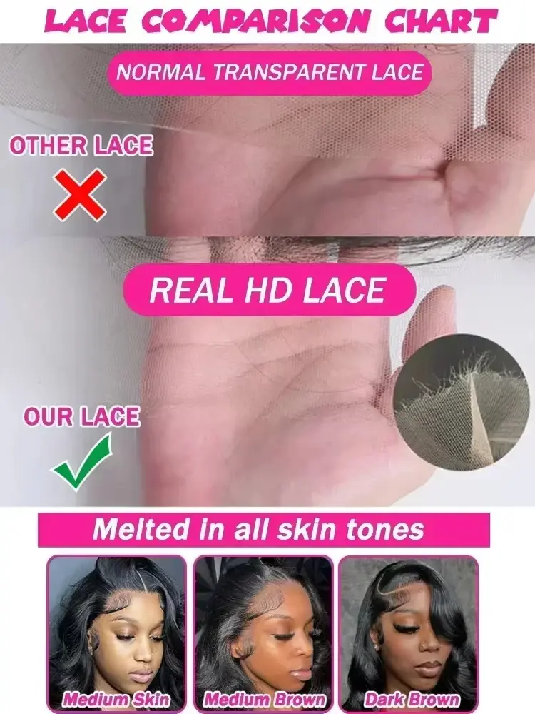 200 Density Remy HD Body Wave 13x6 Lace Frontal Wig 30 40 42 Inch Brazilian Black 13x5 Raw Lace Front Human Hair Wigs For Women