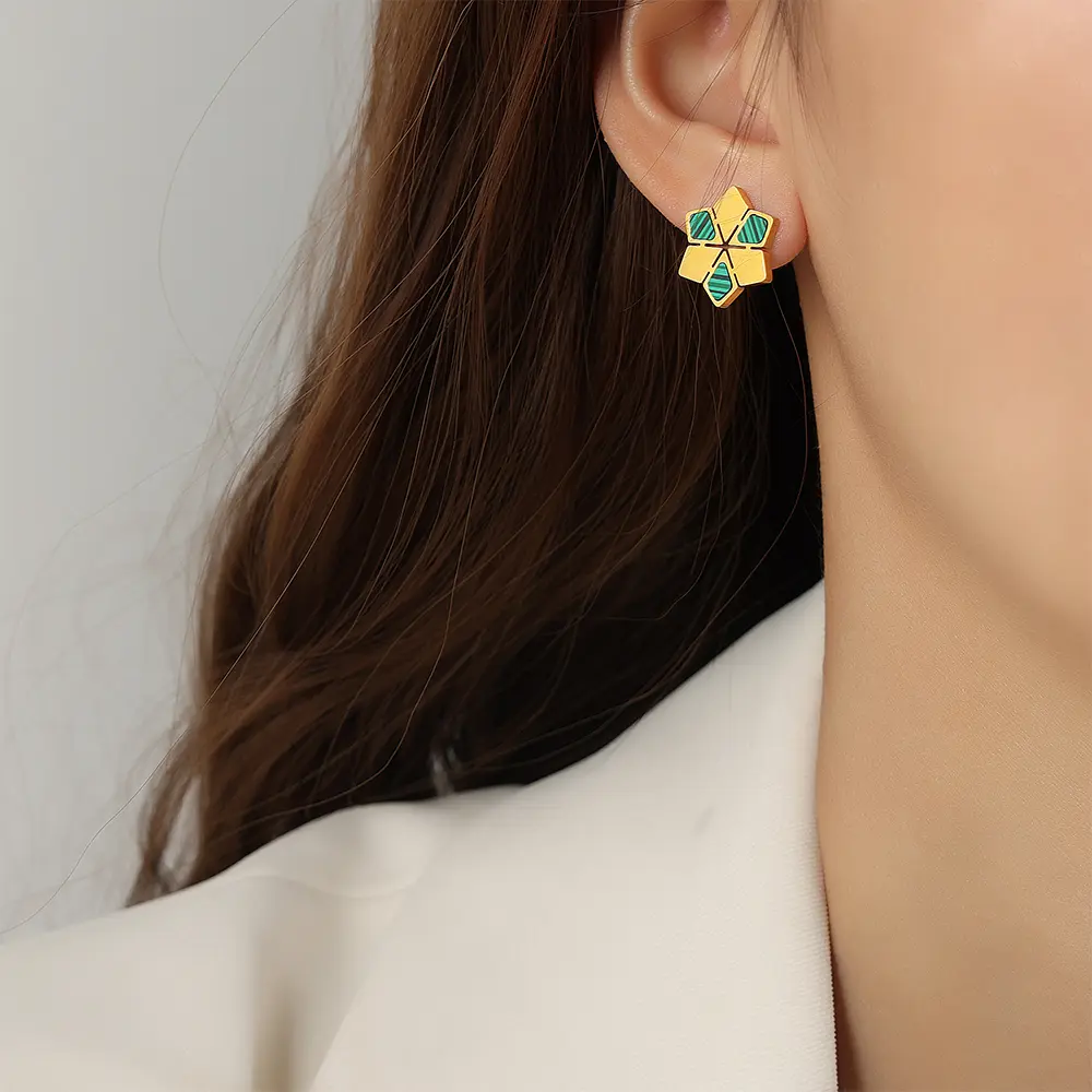 Sweet White Bell Earring Metal Ring Earring for Women Girls Romantic Elegant Charm Jewelry Gift