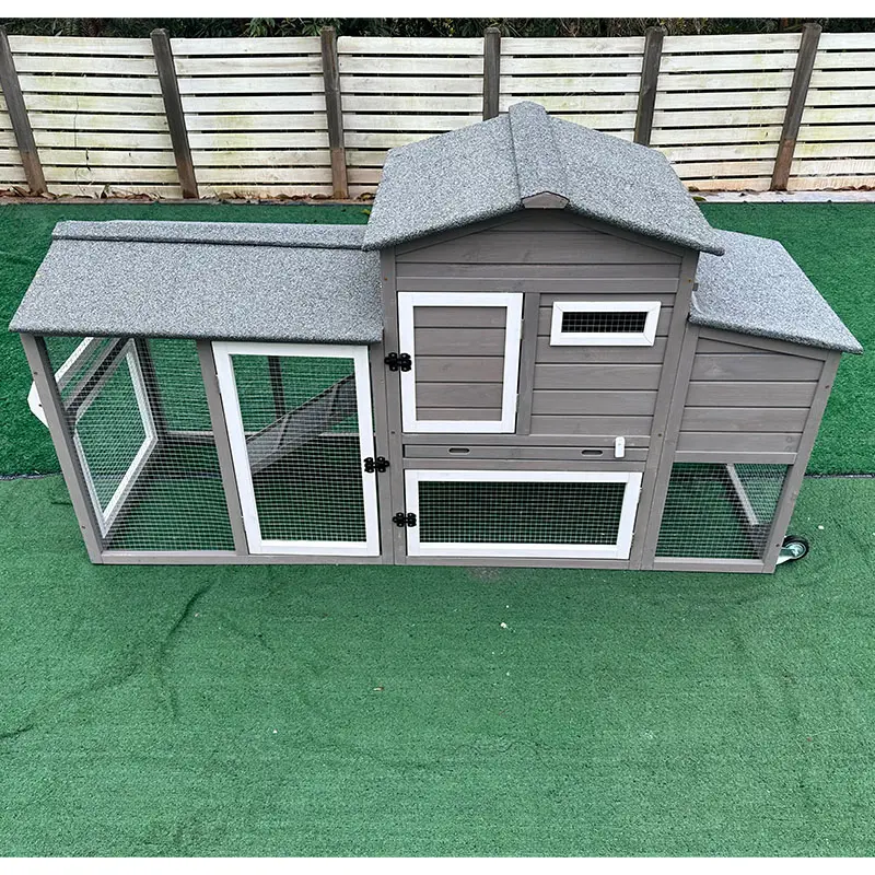 Outdoor Modern Chicken Coops Wholesale Farmhouse Wooden Chicken Coops Large Chicken Cage Pet House