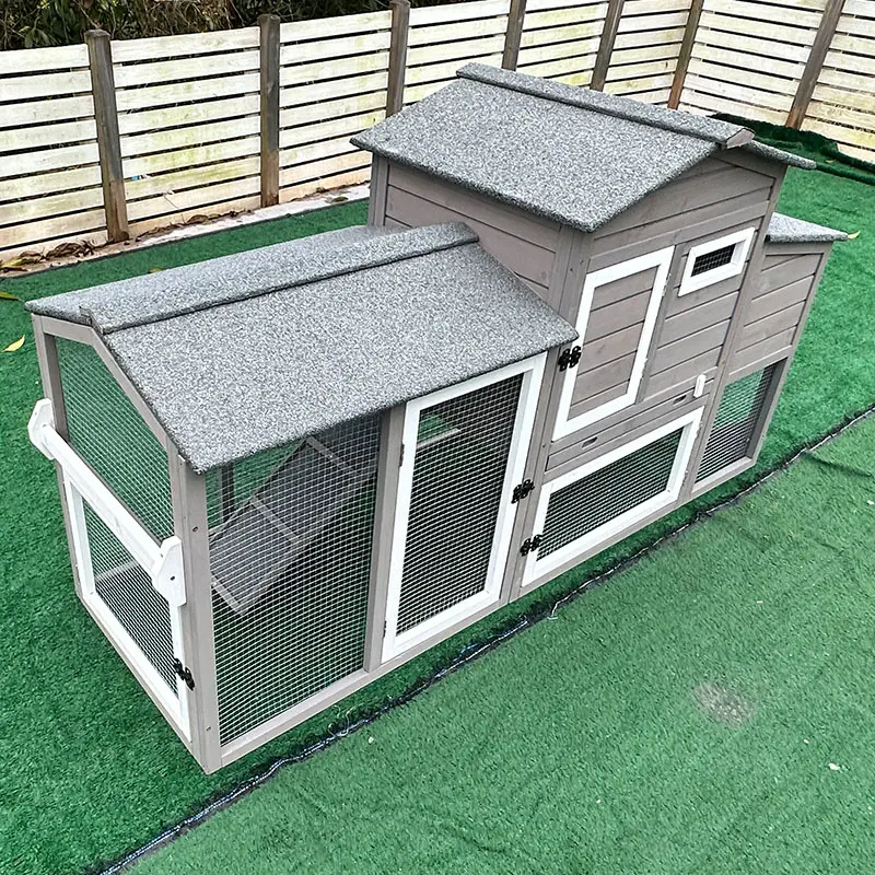 Outdoor Modern Chicken Coops Wholesale Farmhouse Wooden Chicken Coops Large Chicken Cage Pet House
