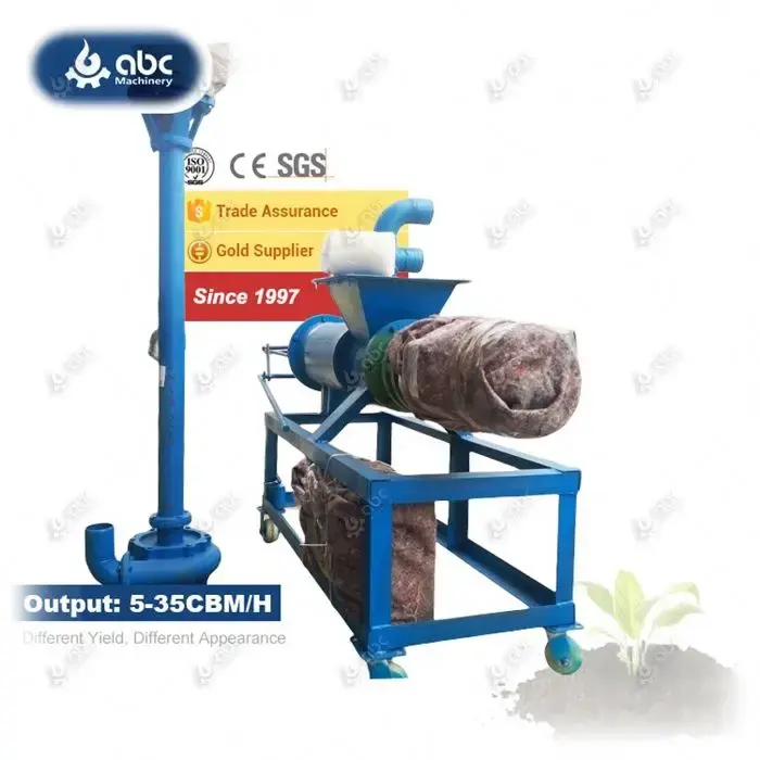 High-Performance Cow Dung Manure Sludge Screw Press Pig Manure Small Dewatering Machine To Dry Chicken,Pig