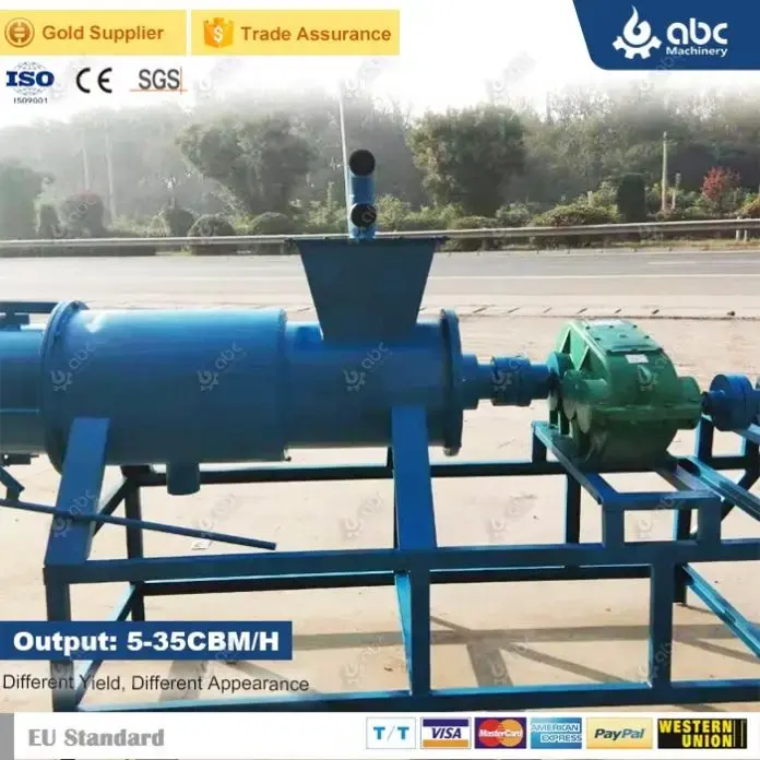 High-Performance Cow Dung Manure Sludge Screw Press Pig Manure Small Dewatering Machine To Dry Chicken,Pig