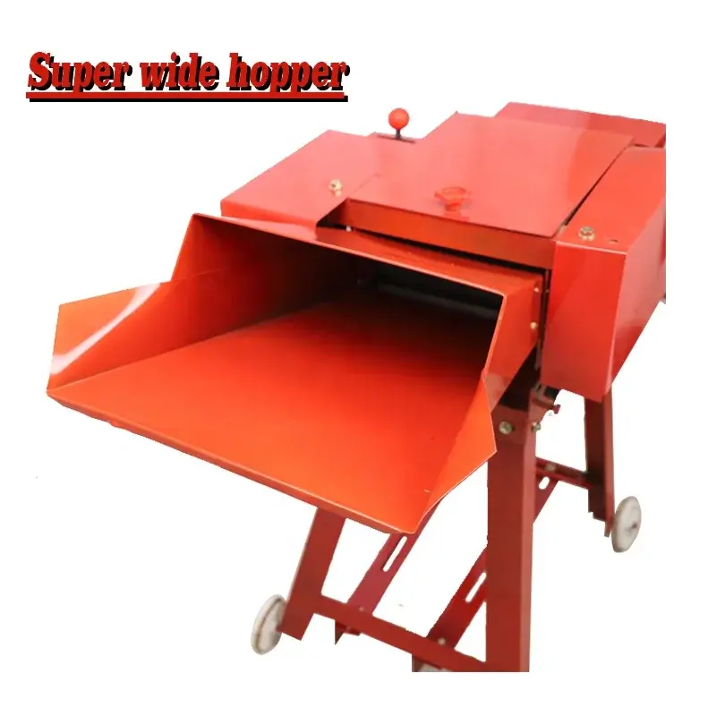 Powerful Fast Grass Chaff Cutter Machine Food Processing Straw Cutting Feed Pellet Machine For Cattle Cow Pig