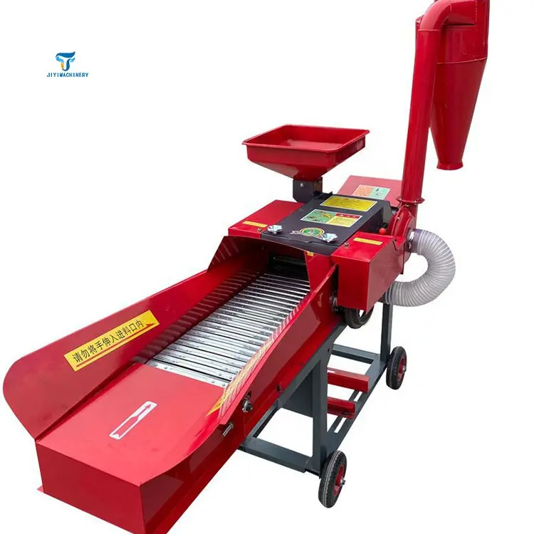 Animal Feed Farming Equipment Used Silage Hay Straw Grass Chopper Crusher Machine Chaff Cutter Machine Livestock Pellet