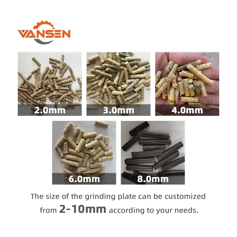 Pellet Machine Animal Feed For Farm Mutton Poultry Cattle Pig Rabbit Goat Sheep Chicken Food Making Machine Animal Feed Pellet