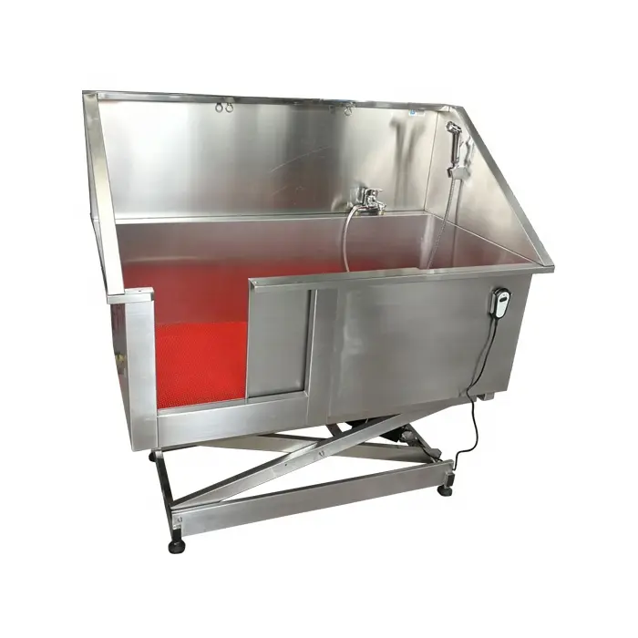 Factory 304 Stainless Steel Dog Washing Station Dog Bathing Tub Grooming Shower Bathtubs