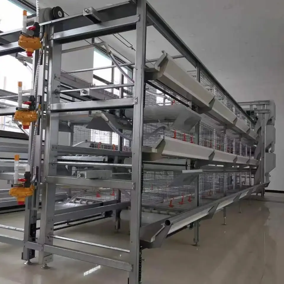 China Supply Automatic System Poultry Farm A Frame Battery Laying Hens Cage Chicken Layer For Sale