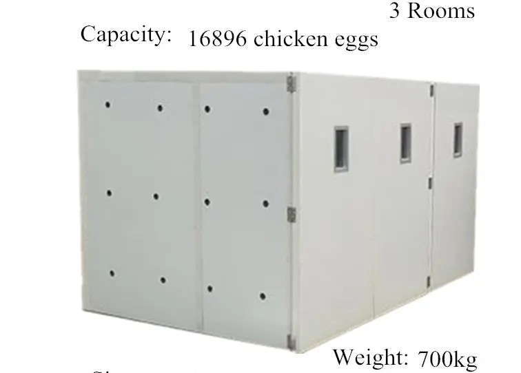 Industrial Grade 16896 Egg Fully Automatic Egg Incubator for Farms, Breeding Farms.