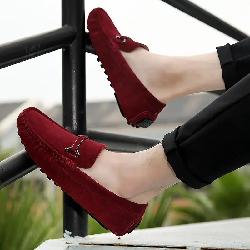 2025 New Arrival Men Handmade Loafers Fashion Mens Slip on Shoes Comfortable Mens Sneakers Comfortable for Men Walking Shoes