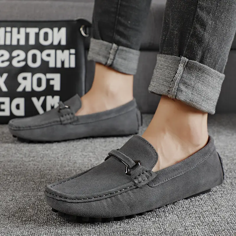 2025 New Arrival Men Handmade Loafers Fashion Mens Slip on Shoes Comfortable Mens Sneakers Comfortable for Men Walking Shoes