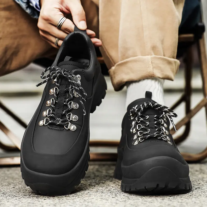 All-match Men Casual Shoes Handmade Mens Breathable Sneakers Lace-Up Men's Vulcanize Footwear New Arrival Walking Shoes for Men