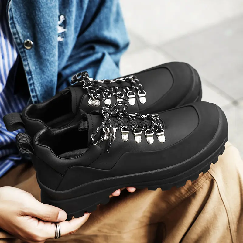 All-match Men Casual Shoes Handmade Mens Breathable Sneakers Lace-Up Men's Vulcanize Footwear New Arrival Walking Shoes for Men