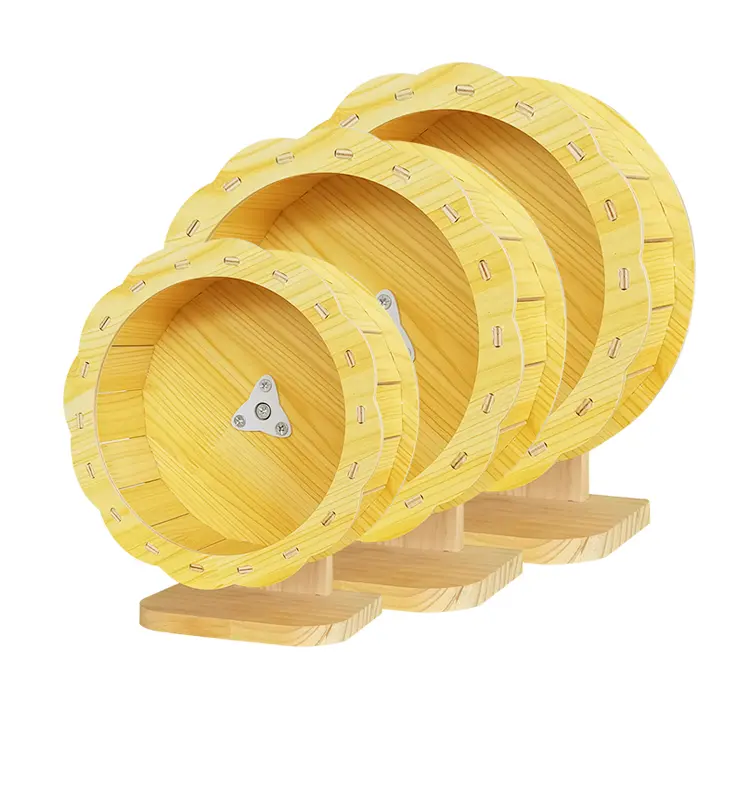 Hamster Running Wheel Ultra-quiet Honey Bag Glider Hedgehog Golden Bear Running Wheel Large Running Wheel Bracket Hamste