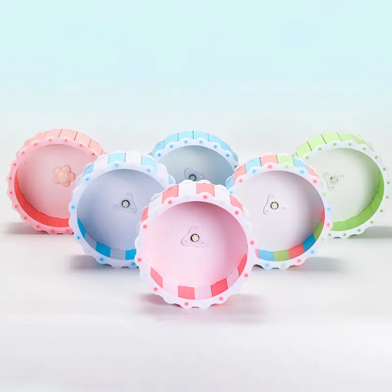 15cm Diameter Silent Exercise Cage Attachment Running Entertainment Wheel Hamster Toys Set
