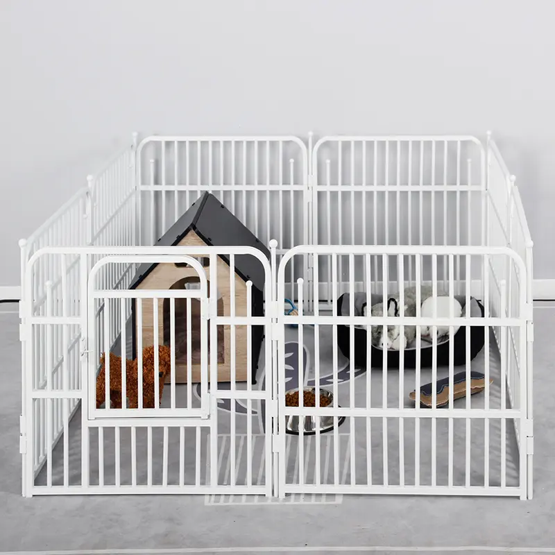 Outdoor Courtyard Garden Pet Playing Fence Cage Camping Carrier Playpen Dog Teddy Playpens
