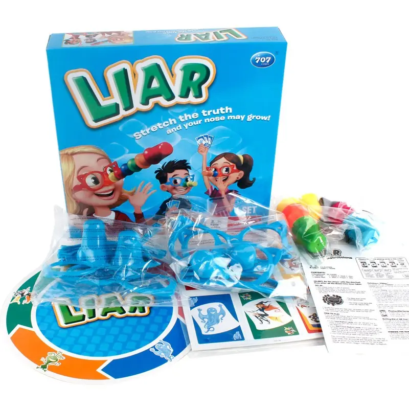 Guessing Who Is Lying Board Game Children's Desktop Puzzle Guessing Game Toy Parent-Child Interactive Desktop Education Game