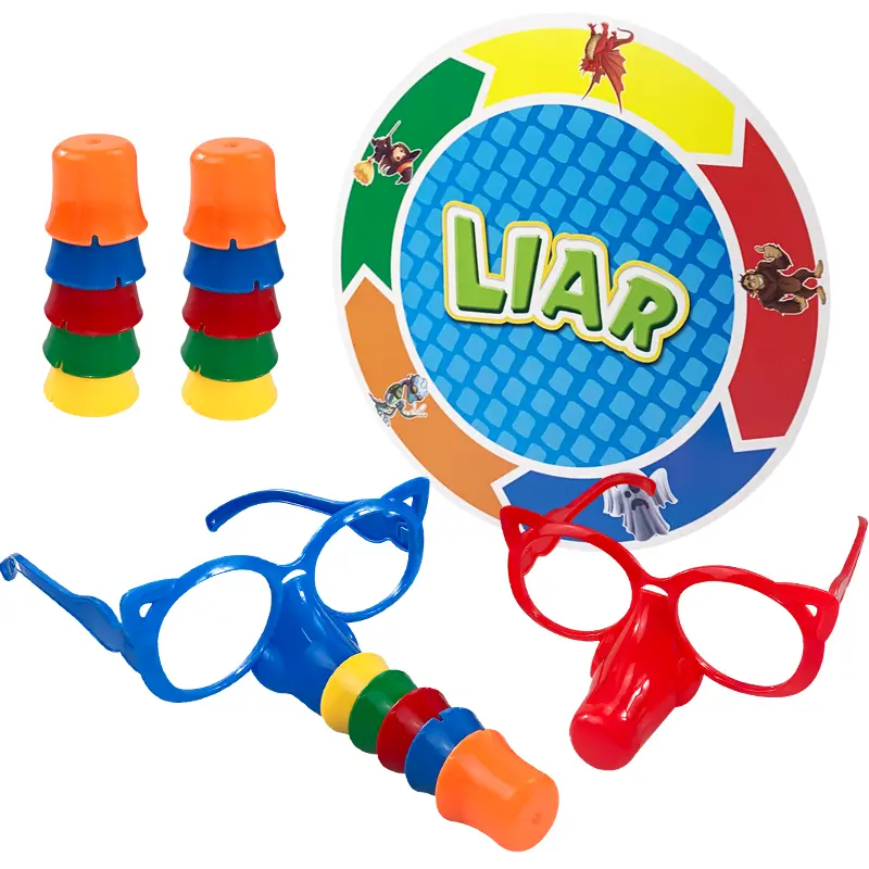 Guessing Who Is Lying Board Game Children's Desktop Puzzle Guessing Game Toy Parent-Child Interactive Desktop Education Game
