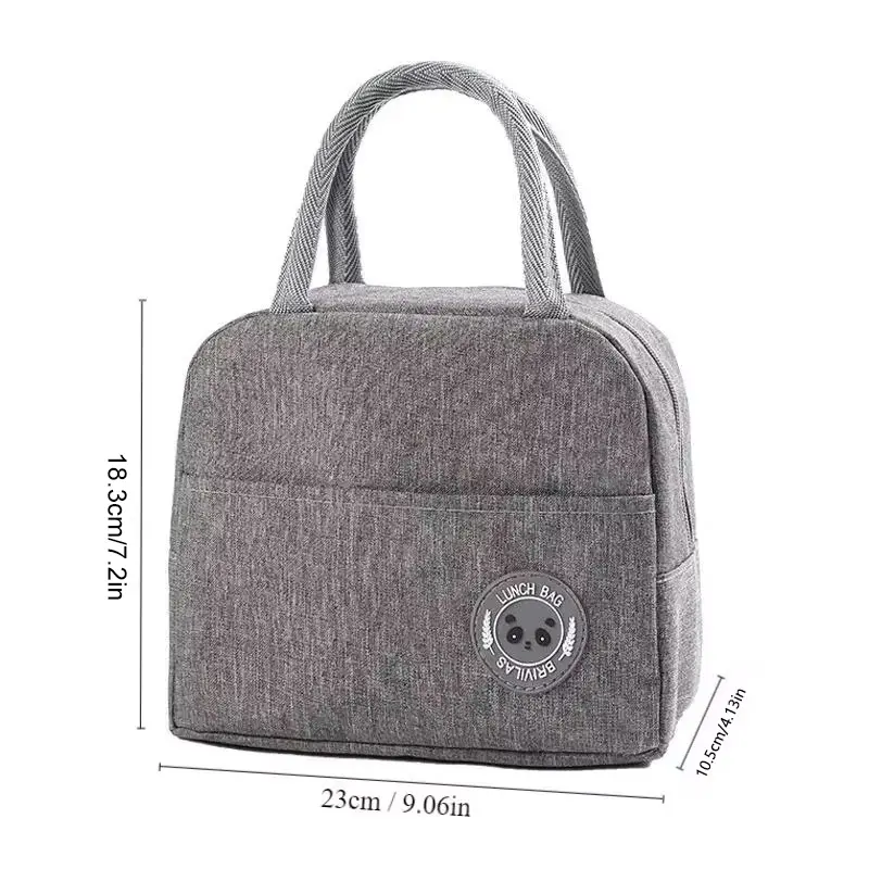 Insulated Lunch Bag Insulation Bento Pack Aluminum Foil Rice Bag Meal Pack Ice Pack Student Bento Lunch Handbag Insulation