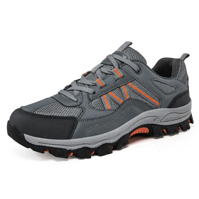 New Large-sized Men's Breathable Mesh Spring and Summer Outdoor Hiking Shoes Casual Sports Shoes Men's Shoes Women