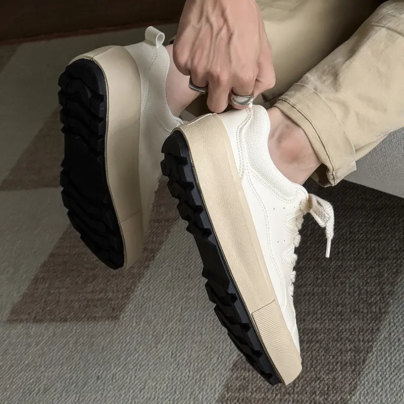 2025 New Niche Low Top Breathable Canvas Shoes with Fashionable and Trendy Temperament, Student Red Casual Board Shoes Beige