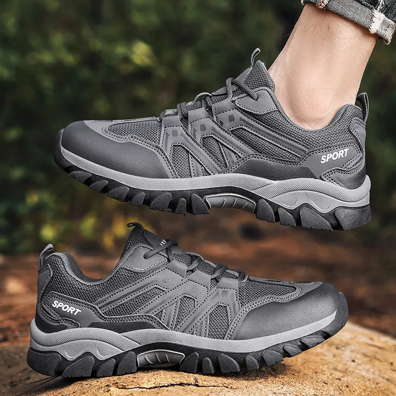 2025 Hiking Shoes Men Women Mesh Sneakers Breathable Fashion Mountain Shoes Boy Spring Autumn Summer Work Shoes Outdoor Trekking