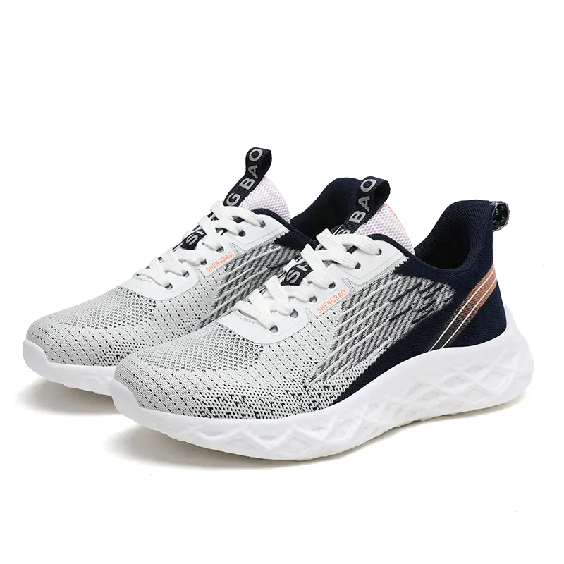 Sports Shoes Women's Shoes 2025 Autumn Mesh Surface Casual Breathable Lightweight Soft Sole Shock Absorbing Running Shoes Men