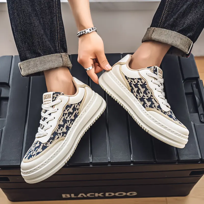Man Walking Shoes Footwear Thick Sole Brand Men Casual Shoes Fashion Sneakers Male Luxury Shoes Outdoor Sport Shoes
