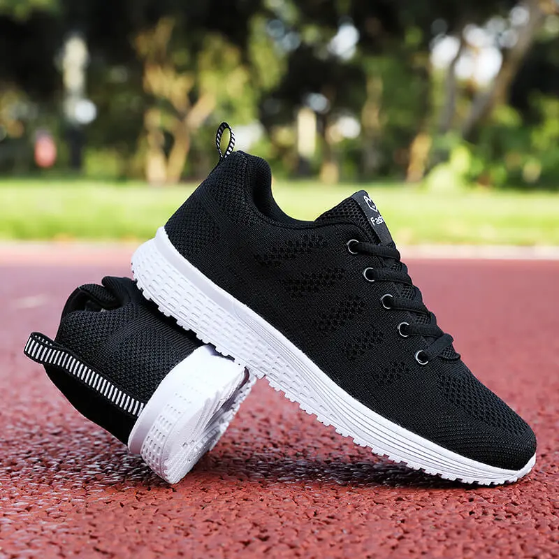 Women Sneakers Soft Vulcanize Shoes Mesh Running Summer Sport Tennis Shoe Casual Ultra Lightweight Woman Non Slip Trainers