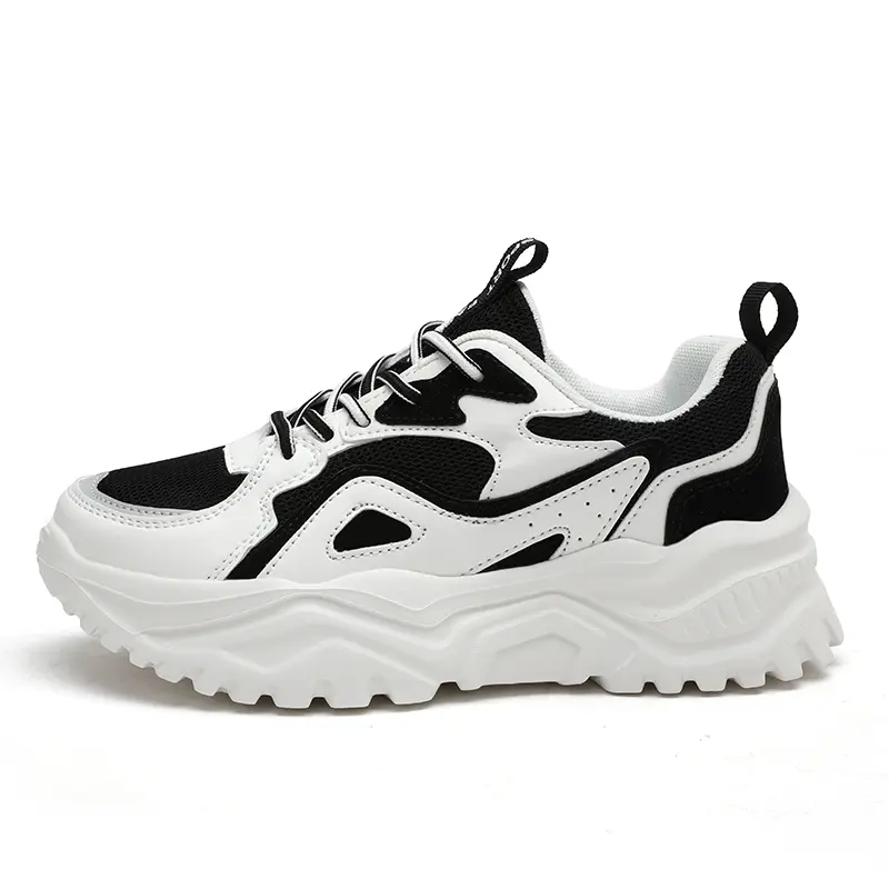 Women's Tennis Sport Shoes Thick-Soled Sneakers Night-Glow Sneakers Fashion Footwear Walking Trainers Tenis Feminino