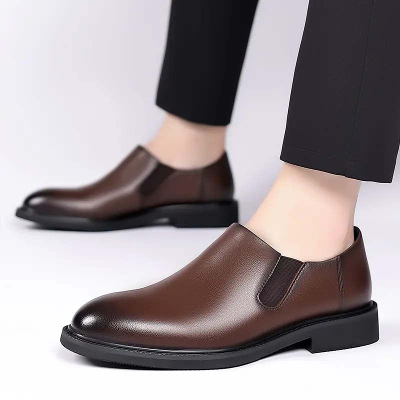 Italian Formal Shoes Mens Dress Shoes Business Leather Wedding Dress Man Oxford Shoes For Men Office Scarpe Uomo Eleganti