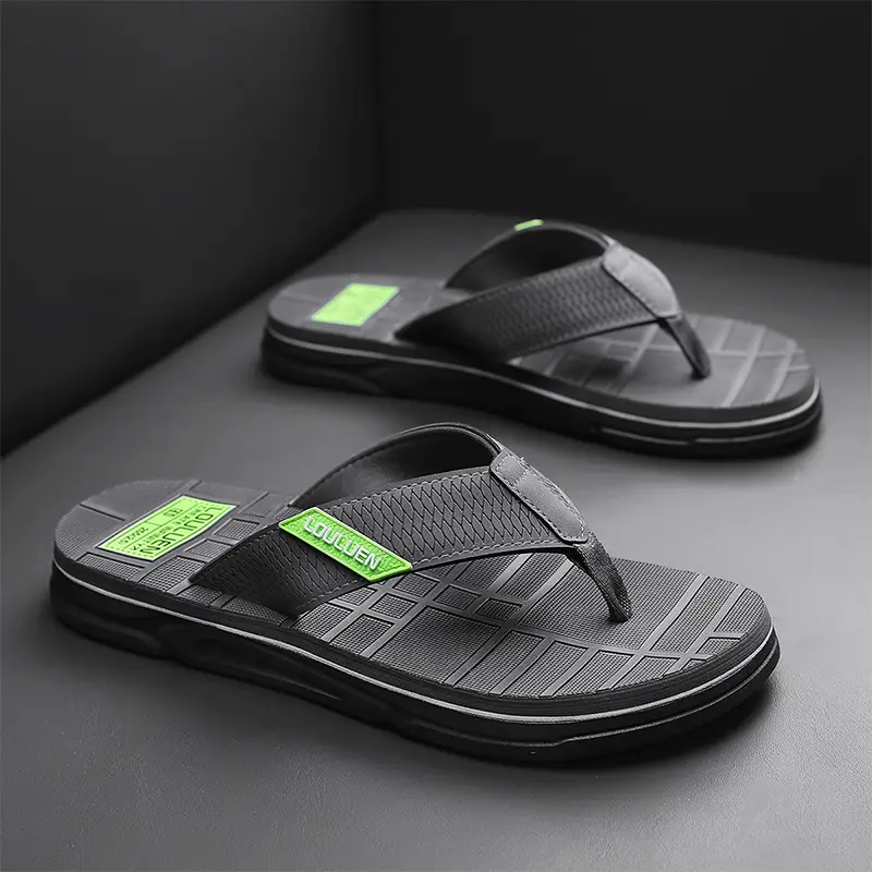 Men Slippers Summer Flip Flops Brand Fashion Outdoor Comfortable Casual Slides Shoes Non-slip Beach Sandals Luxury Sandals Slid