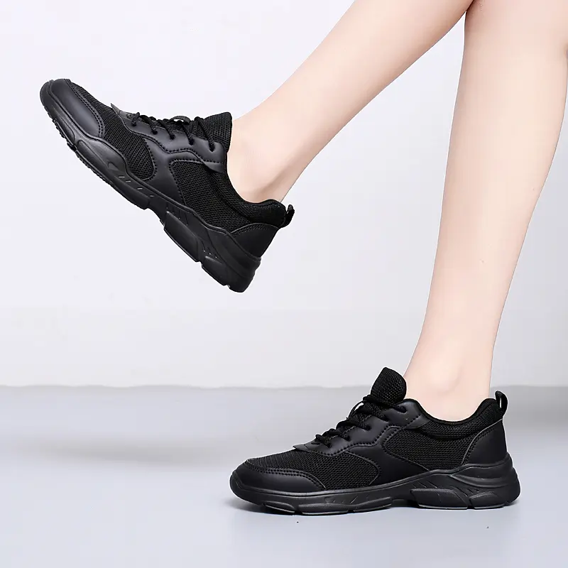 Summer New Mesh Breathable Sports Shoes, Lightweight Leisure Travel Shoes, Women's Soft-soled Running Shoes, Women's Shoes