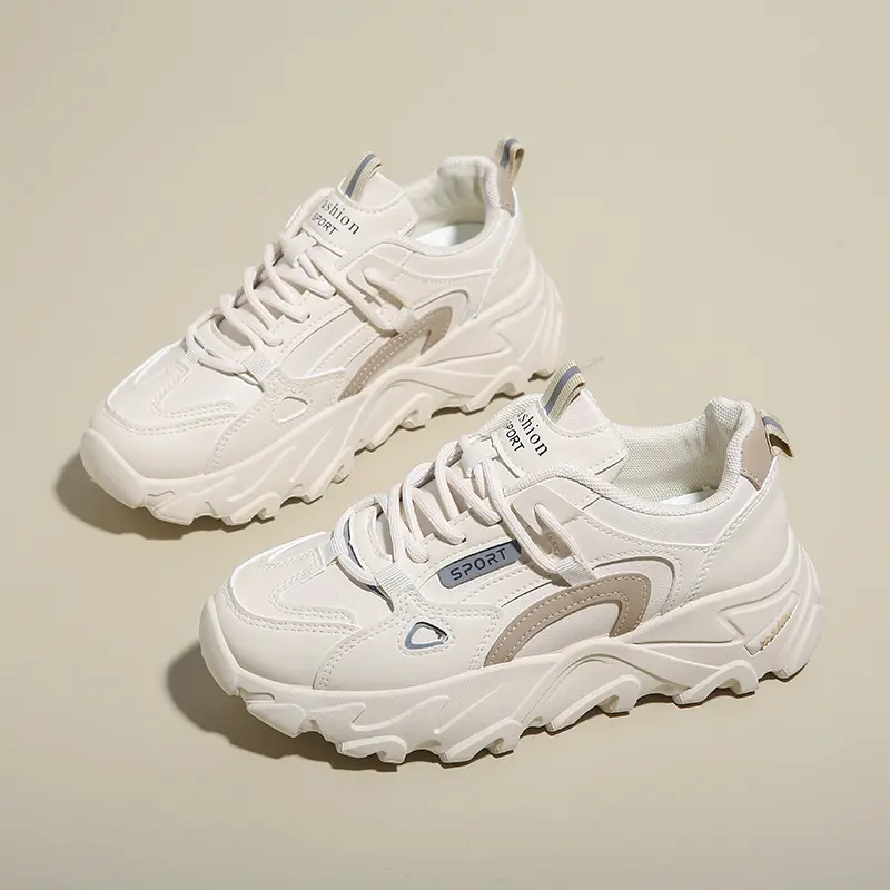 Sneakers Women Lace Up Flats Ladies Outdoor Running Walking Shoes Comfortable Breathable Female Footwear Big Size Zapatos Mujer