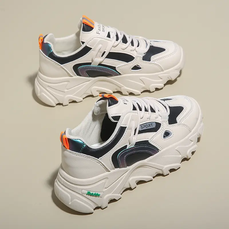 Sneakers Women Lace Up Flats Ladies Outdoor Running Walking Shoes Comfortable Breathable Female Footwear Big Size Zapatos Mujer