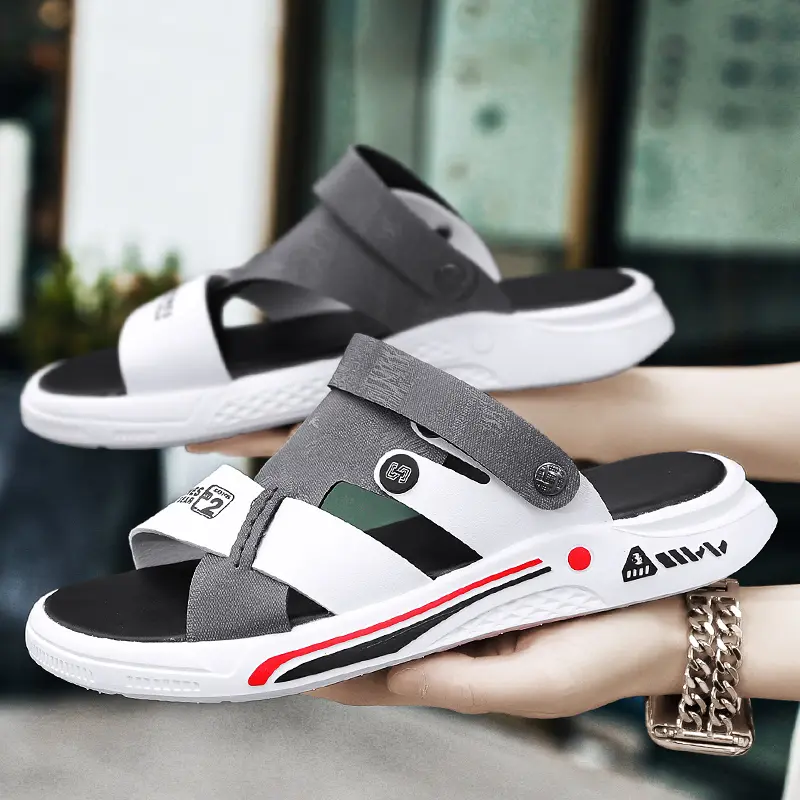 Summer Mens Massage Slippers Indoor Outdoor Sandals Beach Comfortable Soft Slides Clogs Casual Shoes Men Women Home Slippers