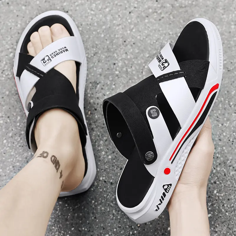 Summer Mens Massage Slippers Indoor Outdoor Sandals Beach Comfortable Soft Slides Clogs Casual Shoes Men Women Home Slippers