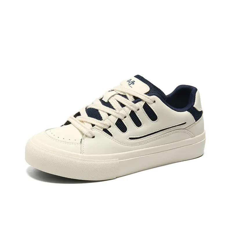 Mens White Board Shoes New Casual Men's Low Cut Fashionable Thick Soled Height Increasing Casuales Trendy Durable Sports Board