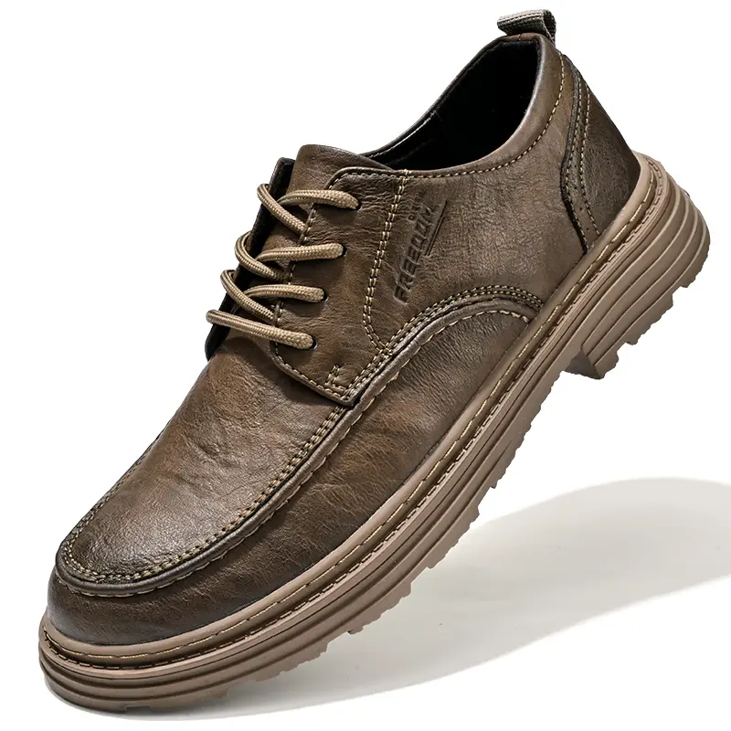 Dress Shoes Man Business Leather Casual Spring Autumn Social Shoe for Men New High Quality Fashion Luxury Designer Handmade