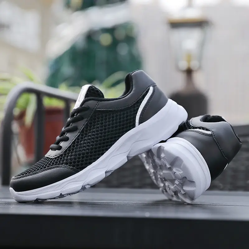 Women Casual Shoes Couple Shoes Casual Sports Mesh Breathable Spring And Summer Fashion Walking Shoes White Shoes Sneakers