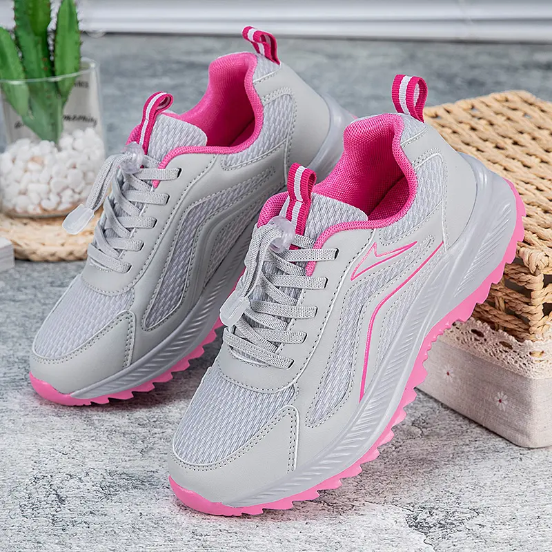 Sneakers Women 2025 New Chunky Sneakers Womens Sports Shoes Thick Tennis Vulcanized Shoes Basket Platform Shoes