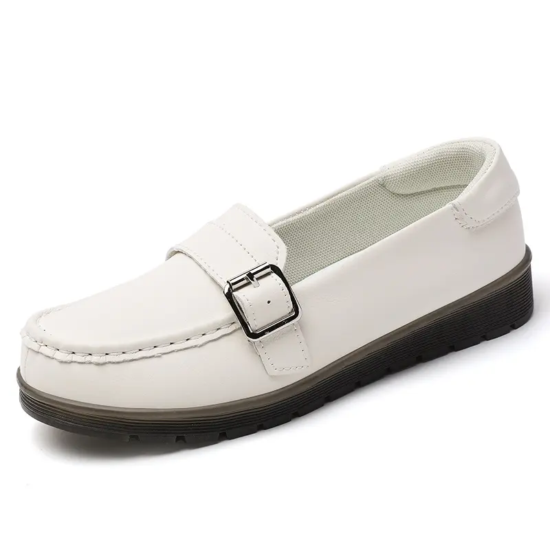 New Womens PU Leather Loafers Shoes Daily Womens Flats Ladies Shoe Female Spring  Casual Slip on Shoes Luxury Loafers