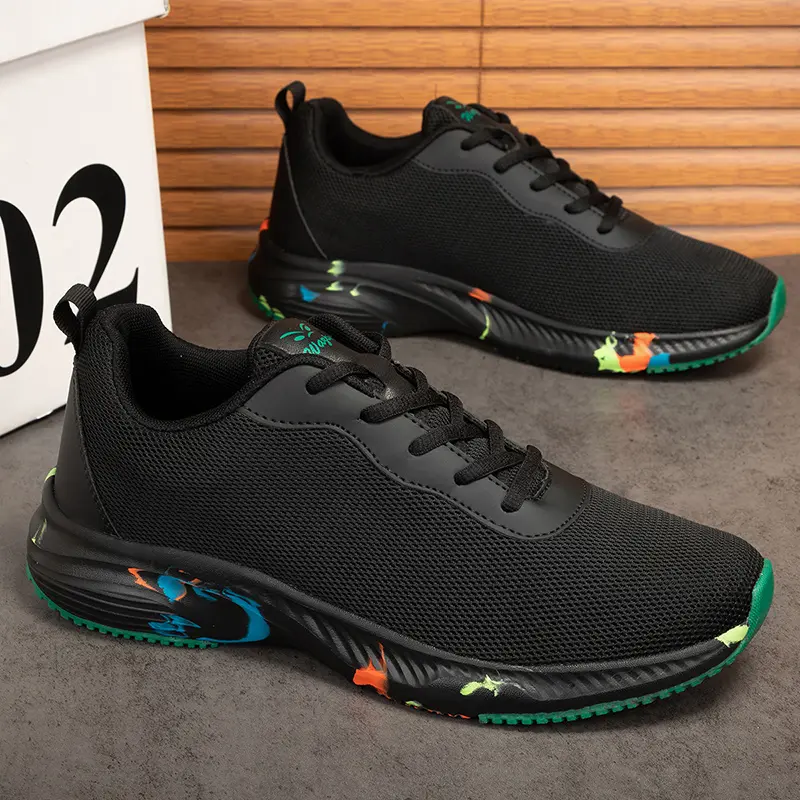 Good Breathable Mens Running Sneakers Casual Sport Walking Shoes For women High Quality Platform Trainers Athletic Male