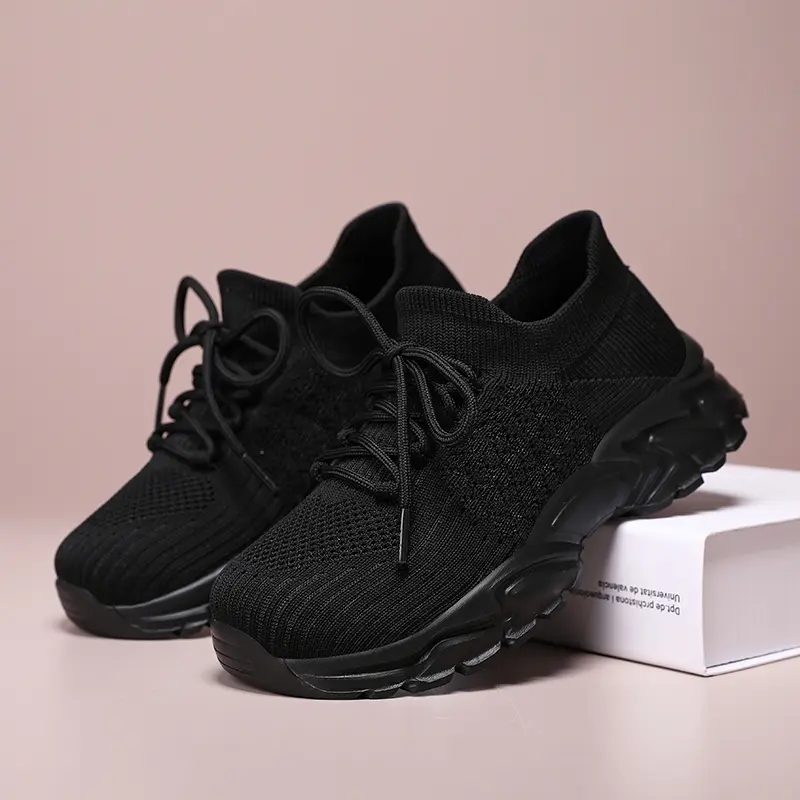 Sports Women's Shoes Sizes 35-40 Girl Student Comfortable Fashionable RED Shoes Summer Mesh Breathable Single Shoes